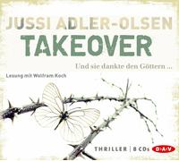 JUSSI ADLER-OLSEN - TAKEOVER.UND SIE DANKTE DEN GÖTTERN 8 CD NEW