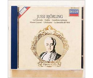 Jussi Bjoerling - Bjorling sings opera arias:Mascagni, Verdi, Puccini and others