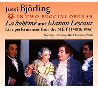 Jussi Bjorling in two Puccini Operas (4CD)