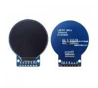 jussming GC9A01 1.28 Inch IPS LCD Display - 240x240 Pixel TFT Screen with SPI Interface for Arduino Raspberry Pi ESP32 DIY Electronics Projects