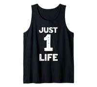 Just 1 Life - Make It Count Inspirational Tee Tank Top