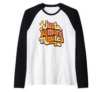Just 10 More Minutes Night Owl Shirt Nightie Sleepyheads Raglan Baseball Tee