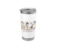 Just a Baseball Goose Funny Game Day Stainless Steel Insulated Tumbler