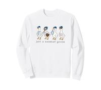 Just a Baseball Goose,Life is Better with Geese on Your Team Sweatshirt