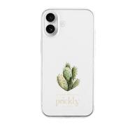 Just A Bit Prickly Cactus Plant Cover Compatible with iPhone 16
