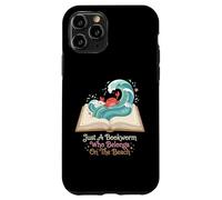 Just A Bookworm Who Belongs On The Beach Reader Case for iPhone 11 Pro