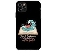 Just A Bookworm Who Belongs On The Beach Reader Case for iPhone 11 Pro Max