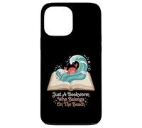 Just A Bookworm Who Belongs On The Beach Reader Case for iPhone 13 Pro Max