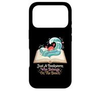Just A Bookworm Who Belongs On The Beach Reader Case for iPhone 17 Pro