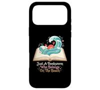 Just A Bookworm Who Belongs On The Beach Reader Case for iPhone 17 Pro Max