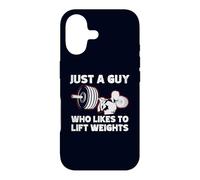 Just A Boy Who Likes To Lift Weights Gym Workout Fitness Case for iPhone 17