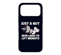 Just A Boy Who Likes To Lift Weights Gym Workout Fitness Case for iPhone 17 Pro Max