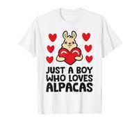 Just A Boy Who Loves Alpacas T-Shirt