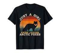 Just A Boy Who Loves Arctic Foxes, Cute Antelope Lover Boys T-Shirt