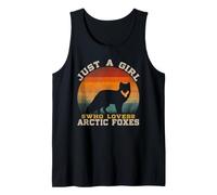 Just A Boy Who Loves Arctic Foxes, Cute Antelope Lover Boys Tank Top