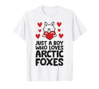 Just A Boy Who Loves Arctic Foxes T-Shirt