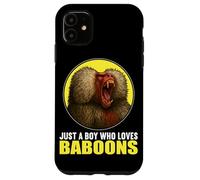 Just a Boy who loves Baboons Baboon Case for iPhone 11