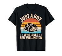 Just A Boy Who Loves Beef Wellington - Beef Wellington Fan T-Shirt