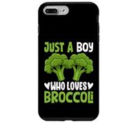 Just A Boy Who Loves Broccoli Funny Vegan Broccoli Lovers Case for iPhone 7 Plus/8 Plus