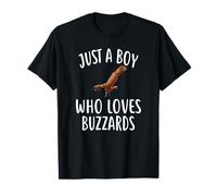 Just A Boy who Loves Buzzards T-Shirt Funny Buzzard T-Shirt