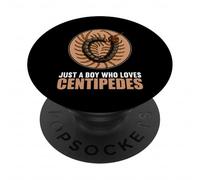 Just a Boy who loves Centipedes Giant Centipede PopSockets Adhesive PopGrip