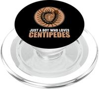 Just a Boy who loves Centipedes Giant Centipede PopSockets PopGrip for MagSafe