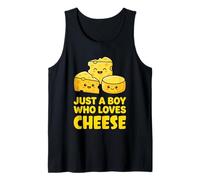 Just A Boy Who Loves Cheese Tank Top