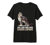 Just a Boy who Loves Clouded Leopards Clouded Leopard Premium T-Shirt