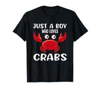 Just a Boy Who Loves Crabs T-Shirt