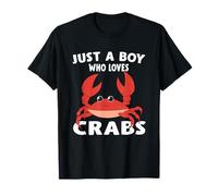 Just A Boy Who Loves Crabs T-Shirt