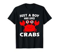 Just A Boy Who Loves Crabs T-Shirt