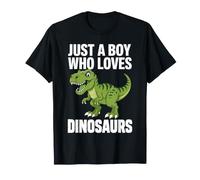 Just A Boy Who Loves Dinosaurs Kids T-Shirt