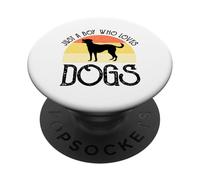 Just A Boy Who Loves Dogs PopSockets Adhesive PopGrip