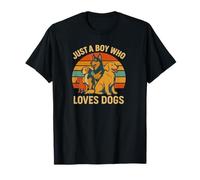Just a Boy Who Loves Dogs T-Shirt