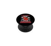 Just a Boy Who Loves Dragons PopSockets Adhesive PopGrip