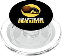 Just a Boy who loves Dung Beetles Dung Beetle PopSockets PopGrip for MagSafe