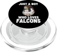 Just a Boy Who Loves Falcons PopSockets PopGrip for MagSafe