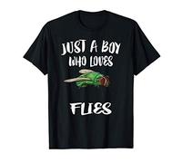 Just A Boy Who Loves Flies Insect T-Shirt