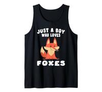 Just A Boy Who Loves Foxes Tank Top