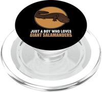 Just a Boy who loves Giant Salamanders Giant Salamander PopSockets PopGrip for MagSafe
