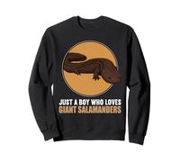 Just a Boy who loves Giant Salamanders Giant Salamander Sweatshirt