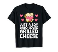 Just A Boy Who Loves Grilled Cheese T-Shirt