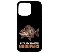 Just a Boy who loves Groupers. Groupers Grouper Case for iPhone 15 Pro Max