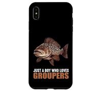 Just a Boy who loves Groupers. Groupers Grouper Case for iPhone XS Max