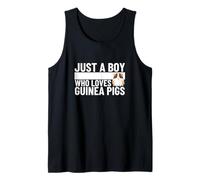 Just A Boy Who Loves Guinea Pigs Funny Guinea Pig Tank Top