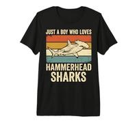 Just A Boy Who Loves Hammerhead Sharks Premium T-Shirt