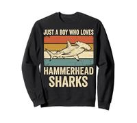 Just A Boy Who Loves Hammerhead Sharks Sweatshirt