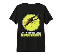 Just a Boy who Loves Hercules Beetles. Hercules Beetle Premium T-Shirt