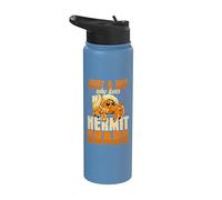 Just A Boy Who Loves Hermit Crabs Crustacean Crab Stainless Steel Insulated Water Bottle