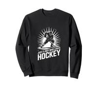 Just A Boy Who Loves Hockey Ice Hockey Fan Sweatshirt